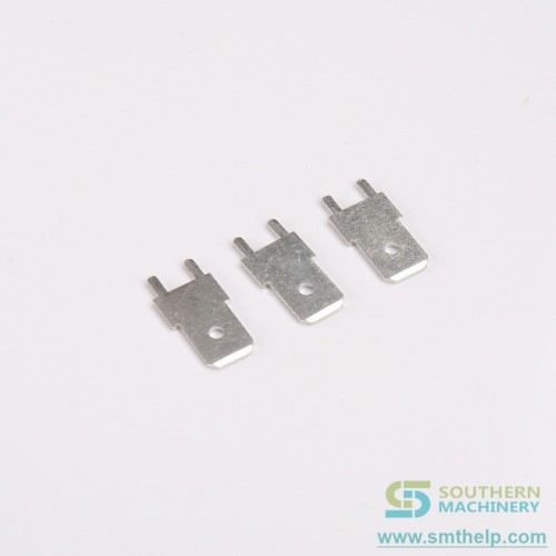 6.3mm position terminal lug,PCB soldering terminal, dj6111 6. 3 0.8@详情3