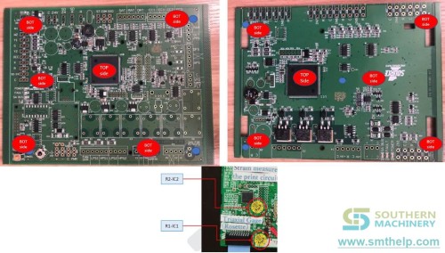 Terminal Insertion Machine PCB stress test point 3