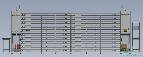 10 layer Buffer w conveyor PCBA Back view