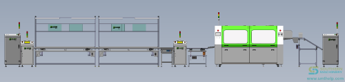 PCBA manual assembly and Wave soldering line f