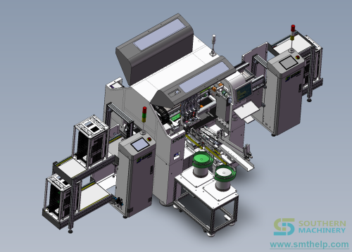 S7040 OddFrom Insertion Machine w feeder & PCB loading Full