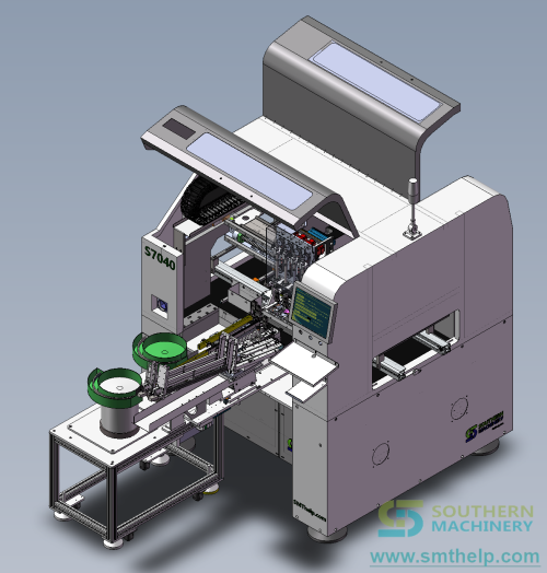 S7040 OddFrom Insertion Machine w feeder full