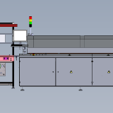 SMT-line-printer-mounter-oven-w-loading-magazine