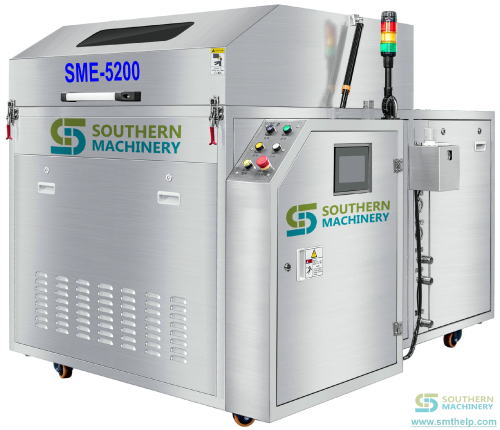 SME 5200 Solder 80L Tray Cleaning Machine 450mm Desktop Reflow Oven 副本