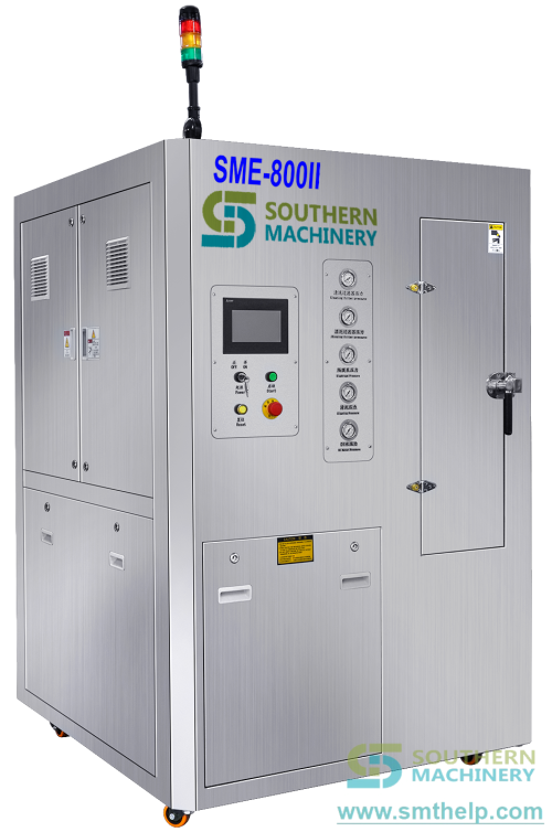 SME 800II Water Based 750mm Circuit Board Cleaning Machine 0.7Mpa Stencil Washing Machine 副本