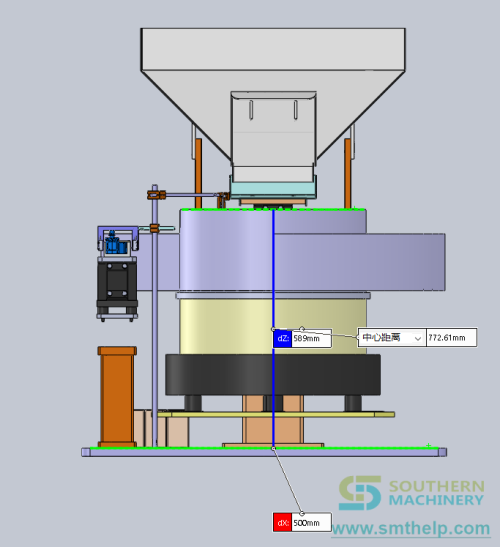 Automated frame assembly machine electric vibrating frame vibration bowl feeder@详情1