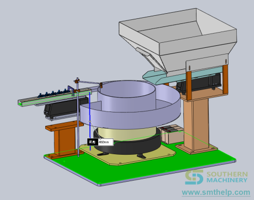 Automated frame assembly machine electric vibrating frame vibration bowl feeder@详情4