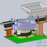 Automated-frame-assembly-machine-electric-vibrating-frame-vibration-bowl-feeder4