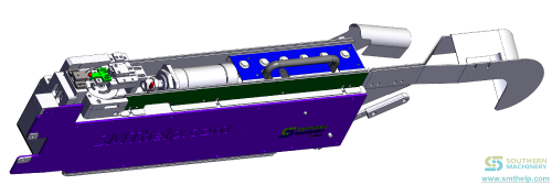 LED radial tape feeder