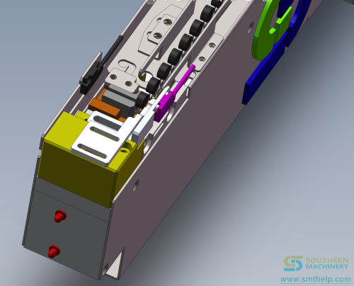 SMT Radial tape feeder with Y cap 2