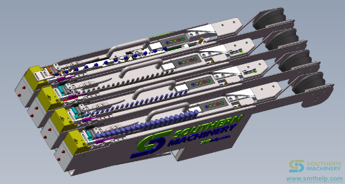 SMT radial tape feeder 4 capacitor 1