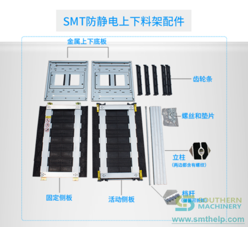 SMT ESD PCB Storage rack and Trolley