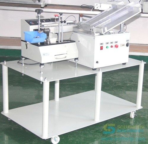 Bulk or tube packaged radial component lead cutting machine@主图1