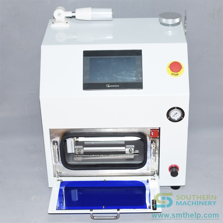 S-6200 Nozzle Cleaning Machine - Full Automatic Compact SMT Nozzle Cleaner SMT Nozzle Cleaning Machine2