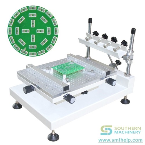 OEM best solder paste printer manual solder paste printer silk screen printing machine@主图1