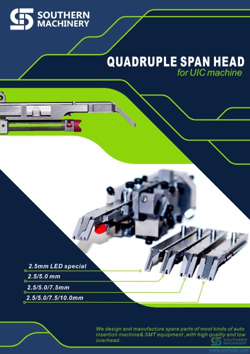 Radial lead Insertion head UIC