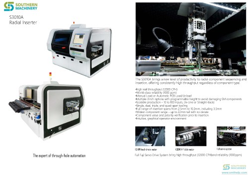 S3010 Radial Insertion machine (10 feeders) 1 001