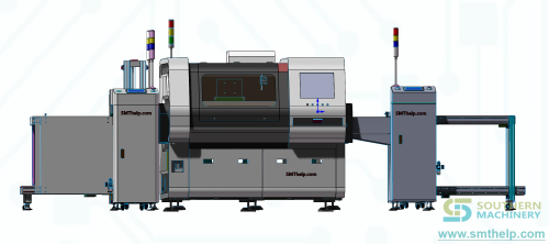 S3010A Radial Insertion machine 10 feeder w loader