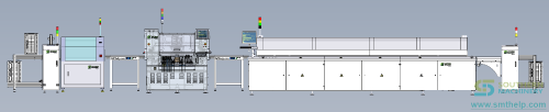 SMT Product line printer mounter oven F