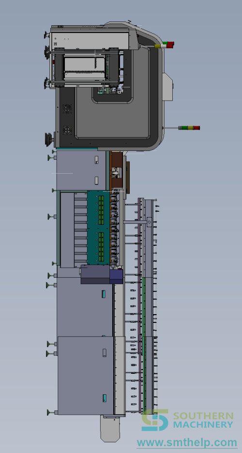 S4060A Axial +S3020A Radial Insertion machine w loader L