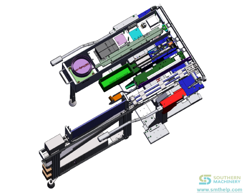 SMT customized feeder Bowl axial radial tube