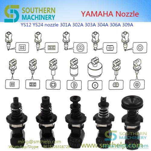 Yamaha nozzle YS12 YS24 nozzle 301A 302A 303A 304A 306A 309A 4