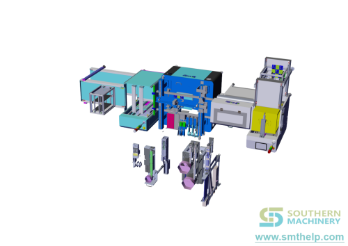 Odd form insertion machine w Feeders View 7