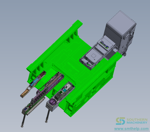 SMT Oddform Axial Radial Tube Bow Tray Feeder 3