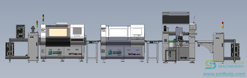 S3010A Radial +S7020T Terminal + S7020A Oddform Insertion machine in line F