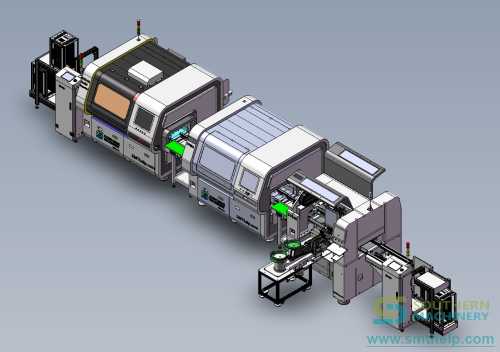 S3010A Radial +S7020T Terminal + S7020A Oddform Insertion machine in line 0