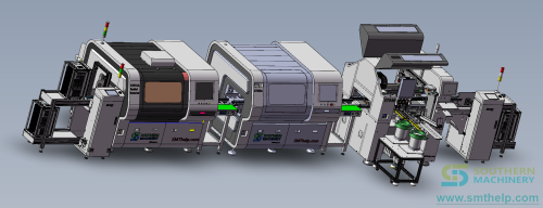 S3010A Radial +S7020T Terminal + S7020A Oddform Insertion machine in line