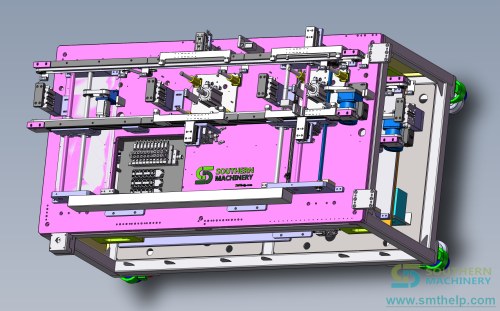 Auto width adjustable conveyor 1