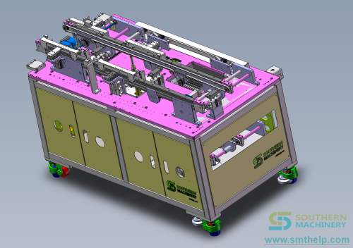 Auto width adjustable conveyor 3