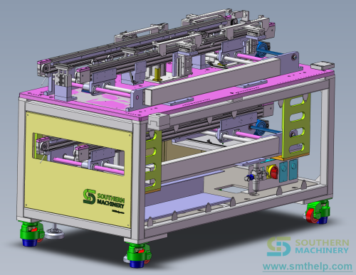 Auto width adjustable conveyor