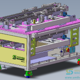 Auto-width-adjustable-conveyor