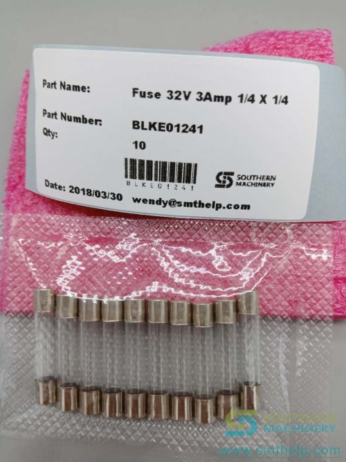 BLKE01241, Fuse 32V 3Amp 1%2F4 X 1%2F4