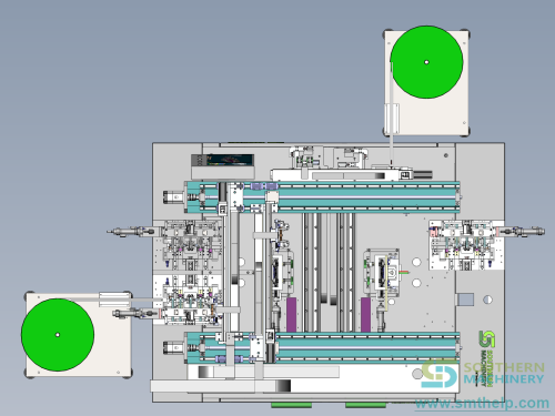 Bulk LED insertion assembly t