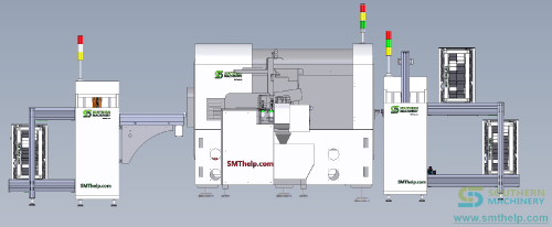 S4020A Axial Insertion with PCB Magazine loader B