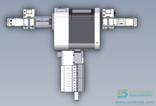 S4020A Axial Insertion with PCB Magazine loader Top