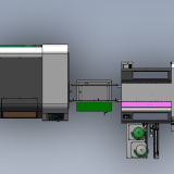 PCB-MAGAZINE-LOADER--Radial-Machine-x2TerminalWave-Soldering-Unloader-T