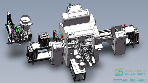 S7040 Odd form Insertion machine with feeders