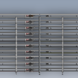 10-layer-Buffer-conveyor-Front-view