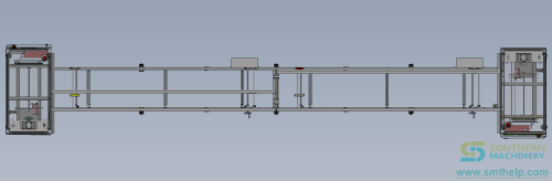 10 layer Buffer conveyor top view