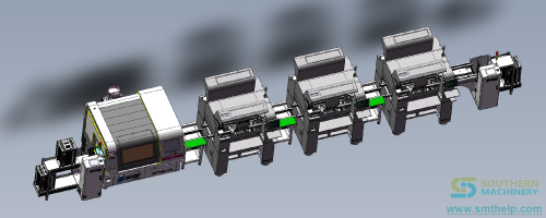 S7020T Termanil +S7040 Oddform Insertion core machine x3 w SLD250 Magazine Loader unloader 1