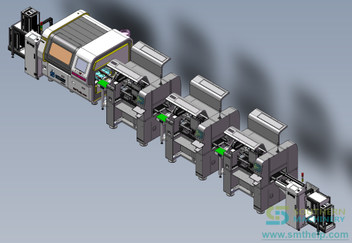 S7020T Termanil +S7040 Oddform Insertion core machine x3 w SLD250 Magazine Loader unloader 2