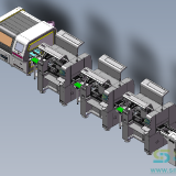 S7020T-Termanil-S7040-Oddform-Insertion-core-machine-x3-w-SLD250-Magazine-Loader-unloader-2