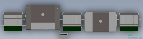 STZ P350 Dispensing +SM UV106CM UV Oven w Conveyor t
