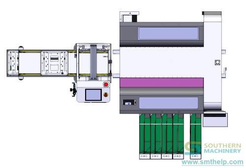 PCB Loader+Oddfrom Inserter w Bulk feeder T