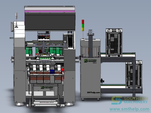 S7040 Oddform Insertion core machine w MV Feeder x9 SLD250 Magazine Loader B