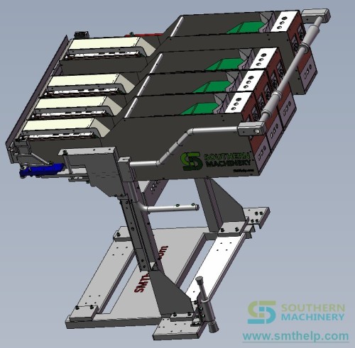 Bulk Feeder x4 w Cart 3